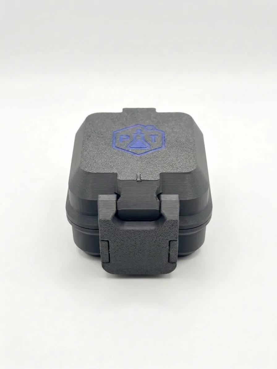 4 Vial Case (Black/Blue)